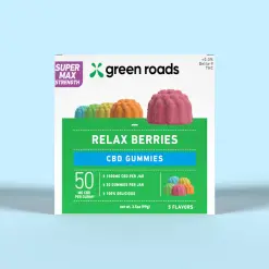 Green Roads Super Max Strength CBD Relax Berries - (30ct) 1,500mg - Image 3